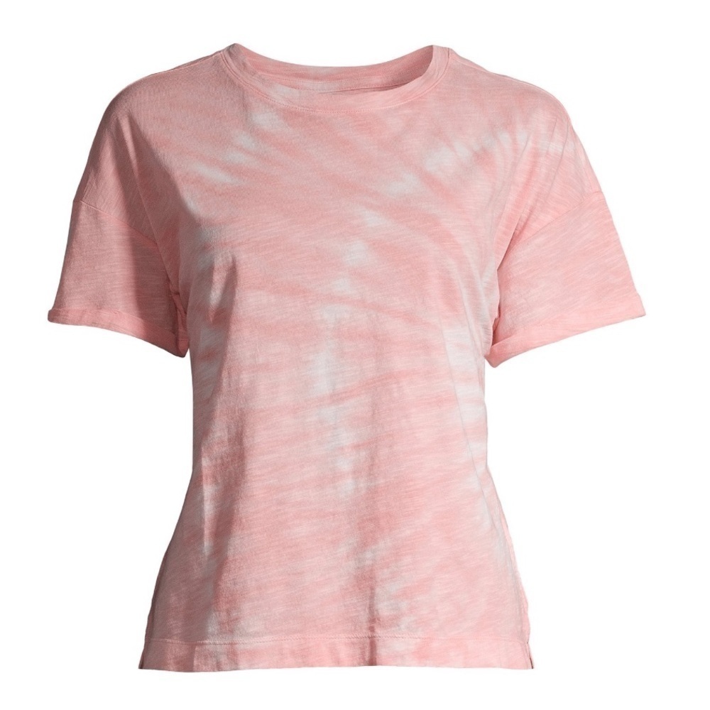 Time and Tru Relaxed Crewneck Short Sleeve T-Shirt